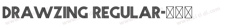 Drawzing Regular字体转换 Drawzing Regular字体转换